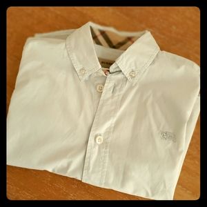 Light Blue Burberry shirt